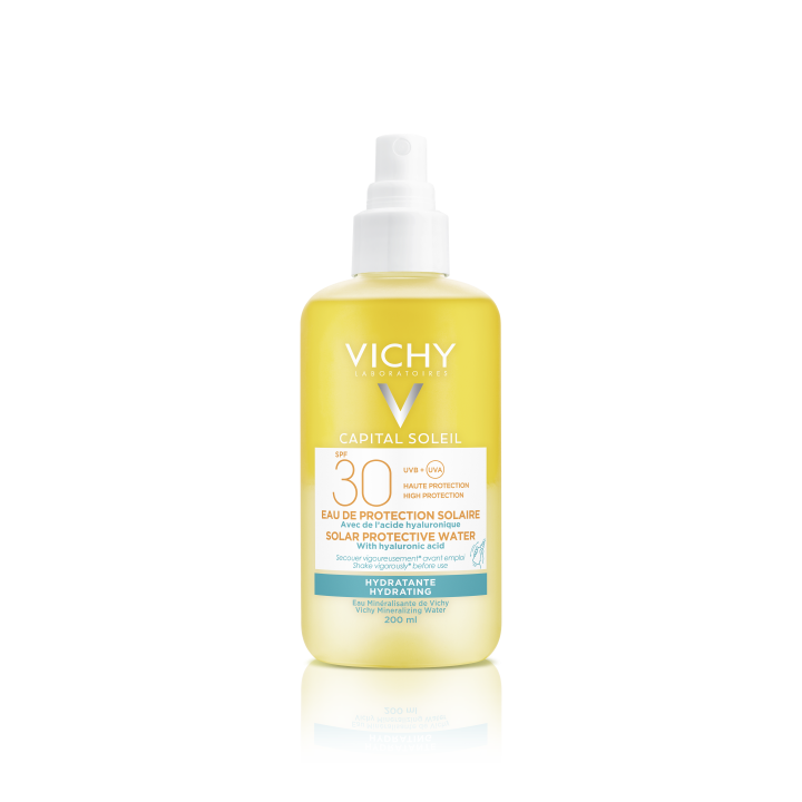 Id&eacute;al soleil eau de protection solaire hydratante SPF 30 Vichy - Spray de 200 ml