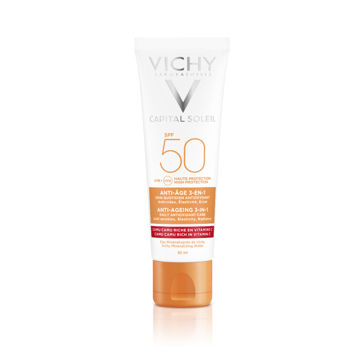 Id&eacute;al soleil soin anti-&acirc;ge SPF 50 Vichy - Tube de 50 ml