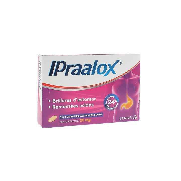 Ipraalox comprim&eacute; gastro-r&eacute;sistant - boite de 14 comprim&eacute;s