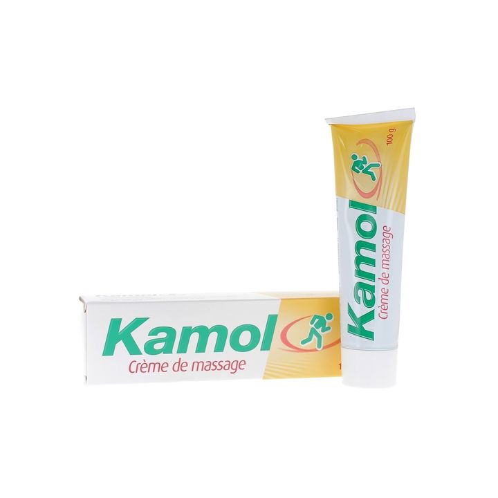 Kamol cr&egrave;me de massage - tube de 100g