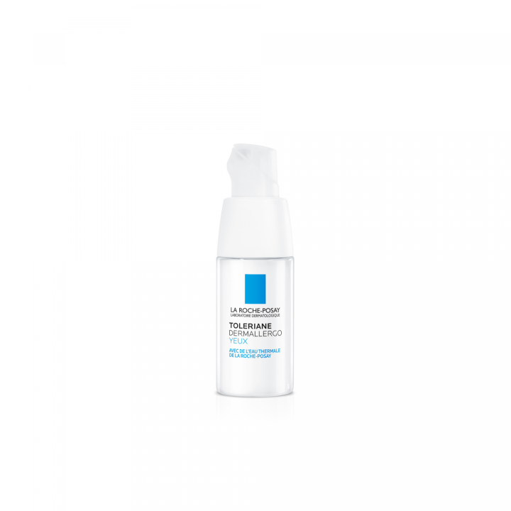Toleriane Dermallergo Yeux Cr&egrave;me contour des yeux La Roche-Posay - flacon-pompe de 20 ml
