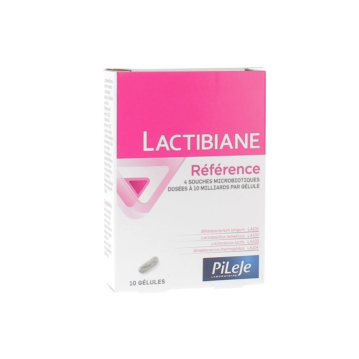 Lactibiane r&eacute;f&eacute;rence microbiote g&eacute;lules Pileje - boite de 10 g&eacute;lules