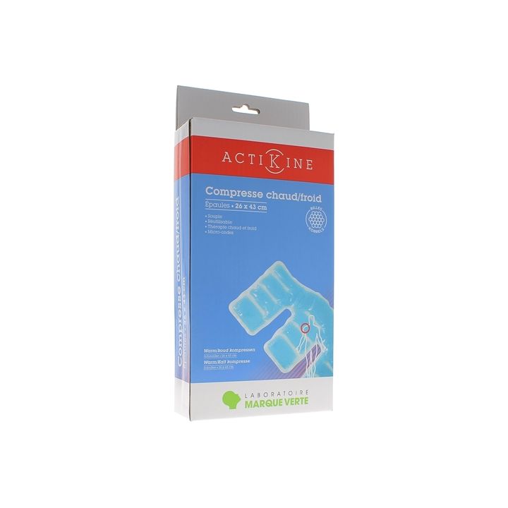 Compresse chaud / froid &eacute;paules 26 x 43 cm Marque verte - 1 compresse