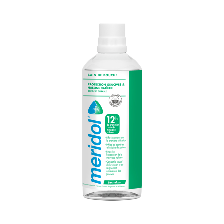 Meridol bain de bouche haleine s&ucirc;re - flacon de 400 ml