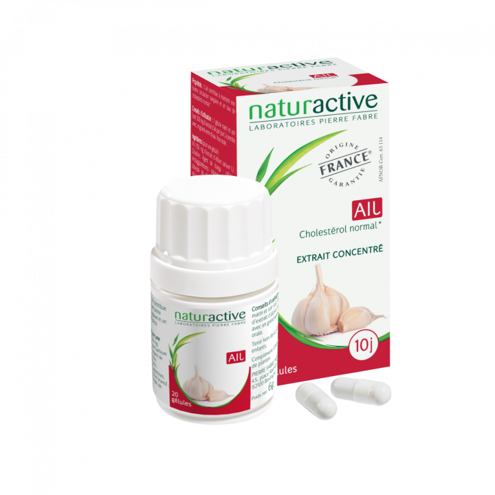 Elusanes Ail Naturactive - bo&icirc;te de 20 g&eacute;lules