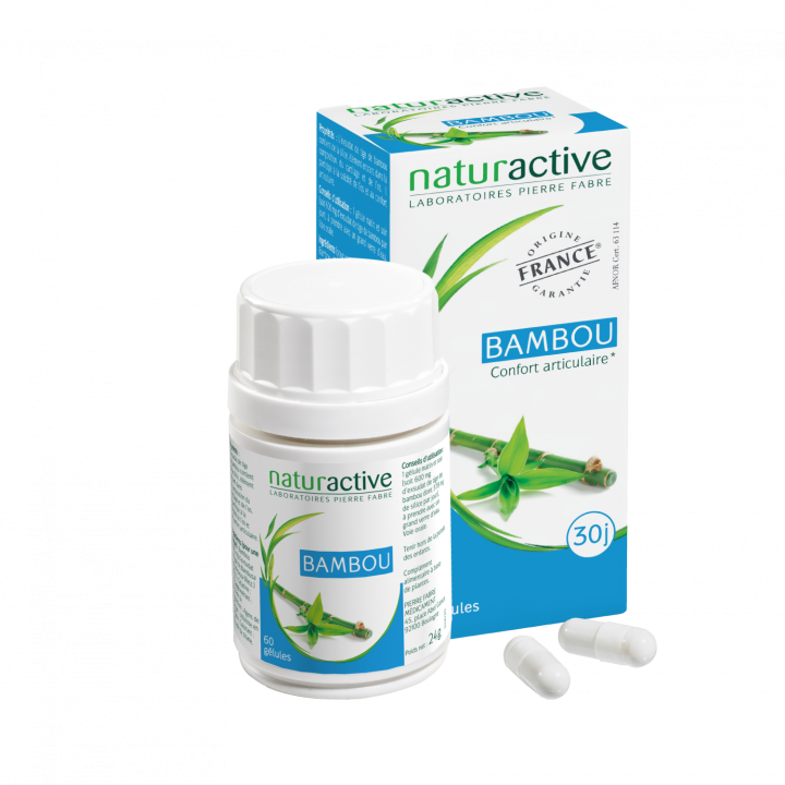 Elusanes Bambou Naturactive - bo&icirc;te de 60 g&eacute;lules