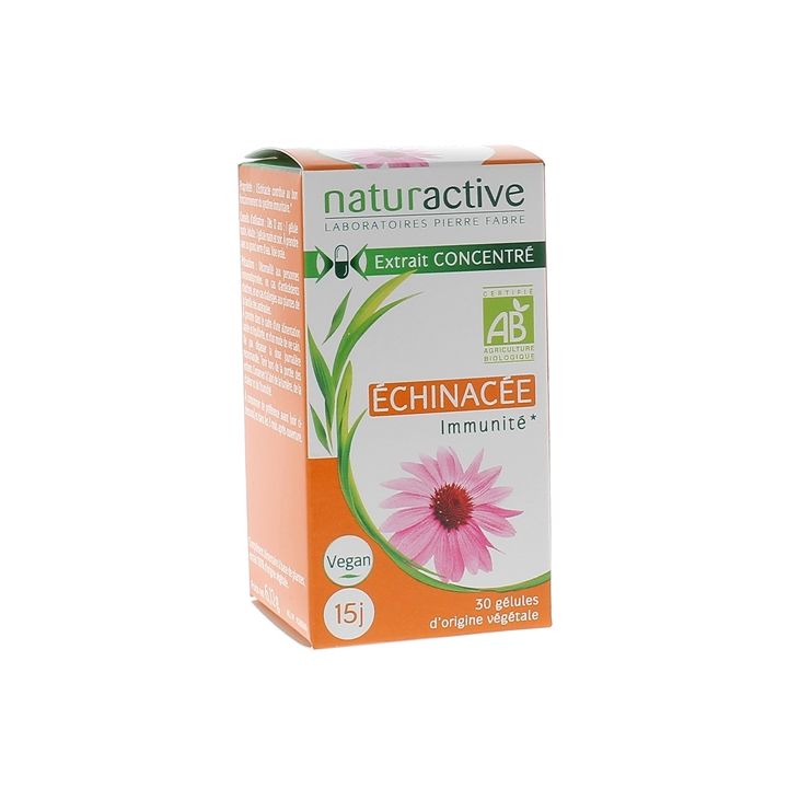 Echinac&eacute;e bio Naturactive - bo&icirc;te de 30 g&eacute;lules
