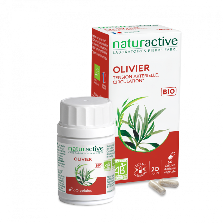Olivier bio Naturactive - boite de 60 g&eacute;lules