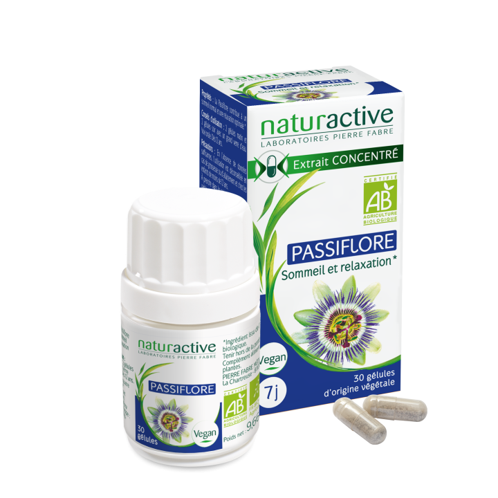 Passiflore bio Naturactive - boite de 30 g&eacute;lules
