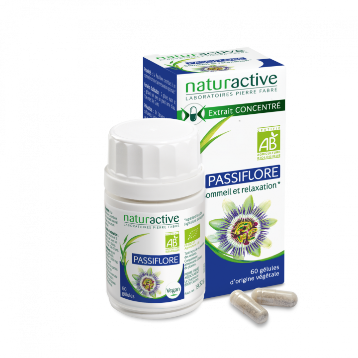 Passiflore bio Naturactive - boite de 60 g&eacute;lules