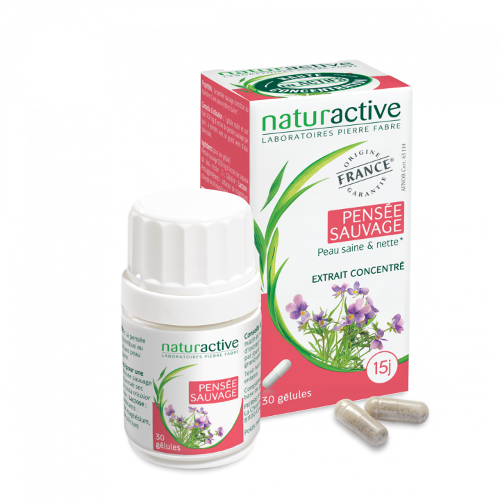 Elusanes pens&eacute;e sauvage Naturactive - bo&icirc;te de 30 g&eacute;lules