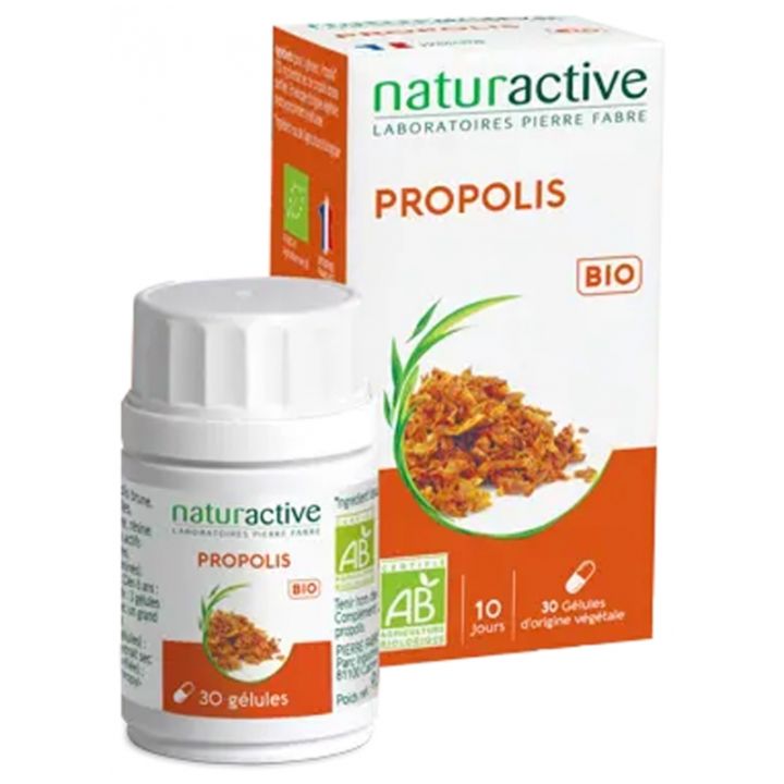 Propolis bio Naturactive - bo&icirc;te de 30 g&eacute;lules