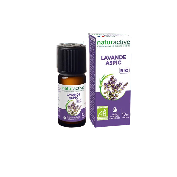 Huile essentielle de Lavande aspic bio Naturactive - flacon de 10 ml