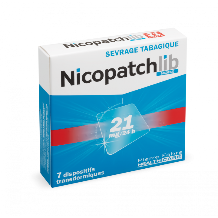 Nicopatchlib 21mg/24h - 7 patchs