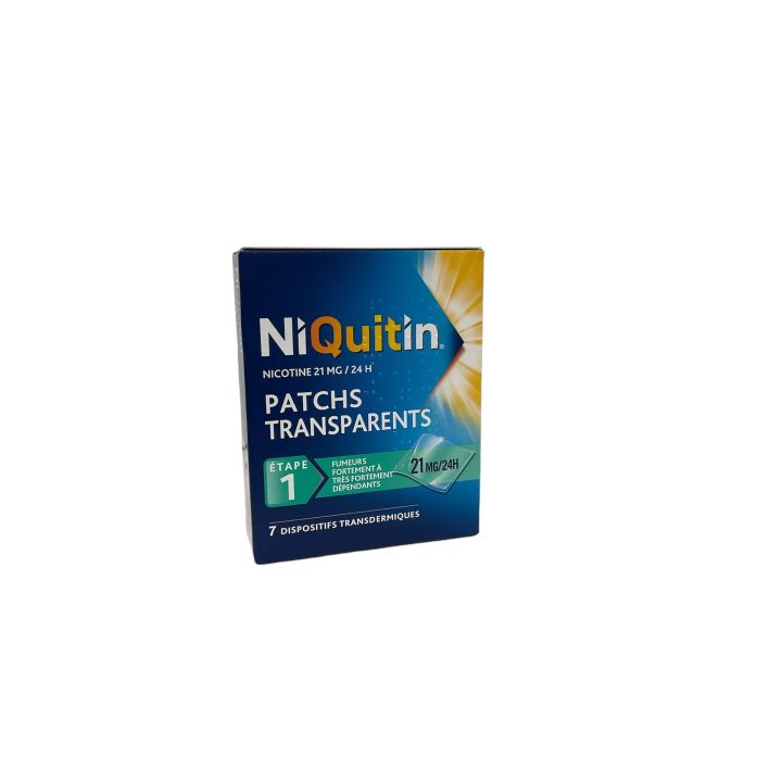 Niquitin patch anti tabac 21mg/24 h - bo&icirc;te de 7 dispositifs transdermiques