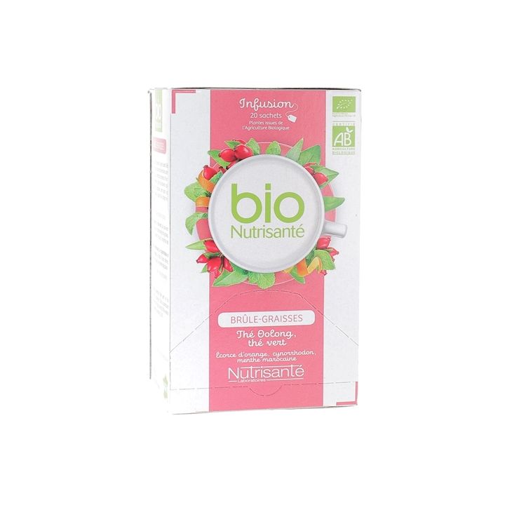 Infusion Br&ucirc;le-graisses BIO Nutrisant&eacute; -20 sachets