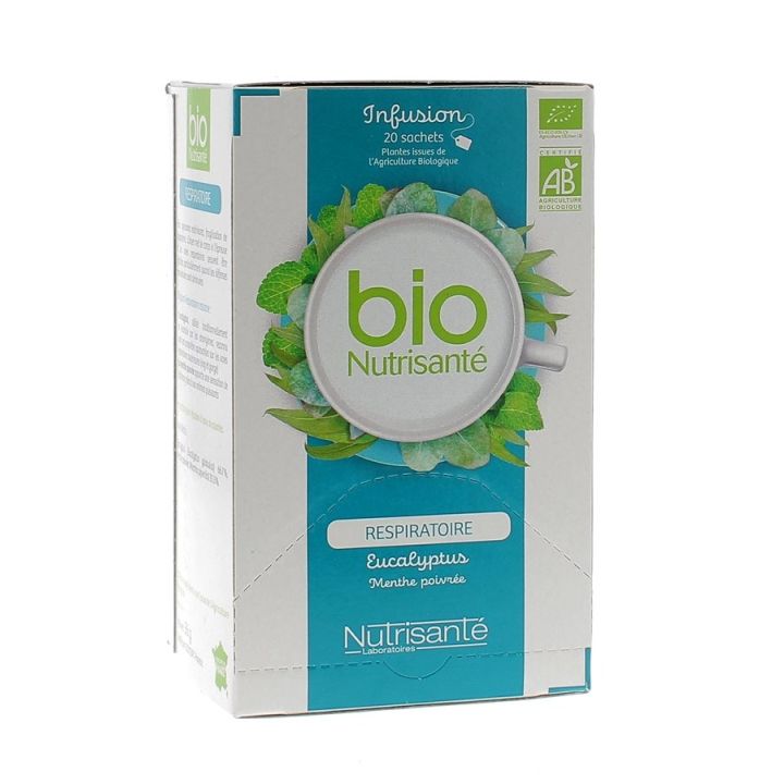 Infusion bien-&ecirc;tre Respiratoire BIO Nutrisant&eacute; - 20 sachets