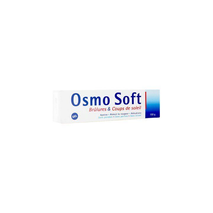 Osmo soft br&ucirc;lures & coups de soleil gel - tube de 150 g