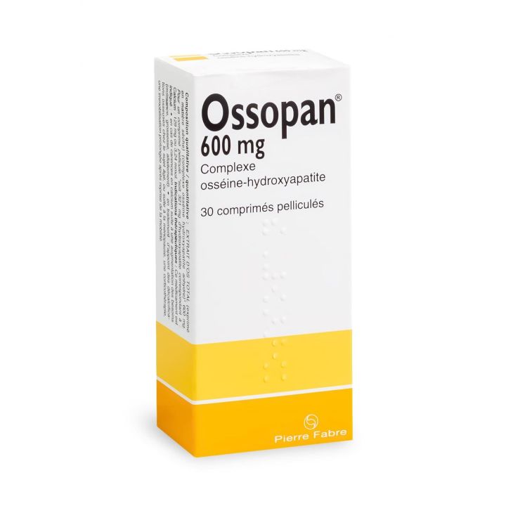 Ossopan 600mg comprim&eacute; pellicul&eacute; - bo&icirc;te de 30 comprim&eacute;s