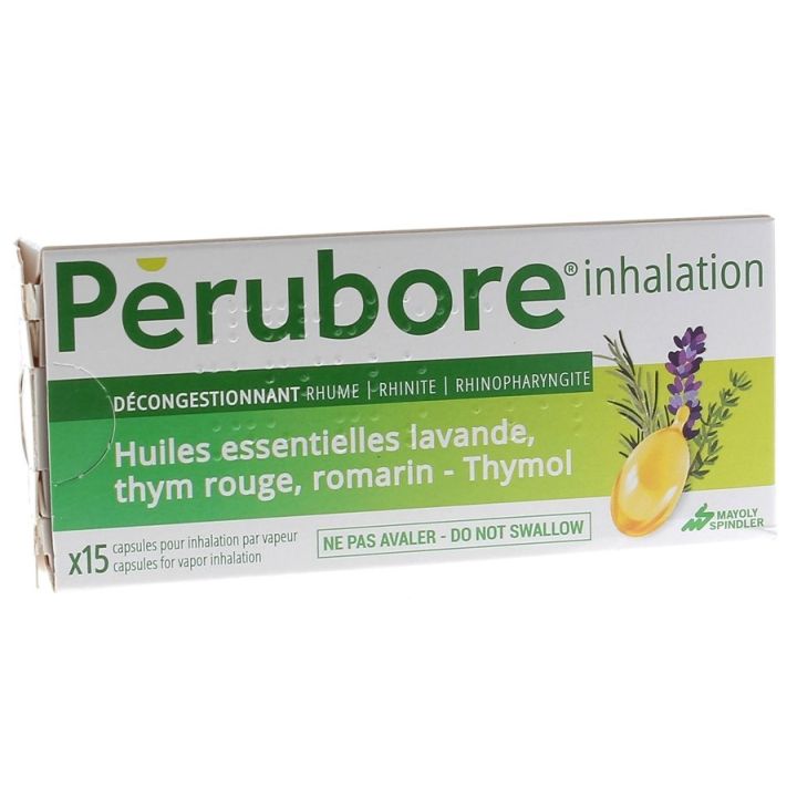 P&eacute;rubore inhalation - 15 capsules