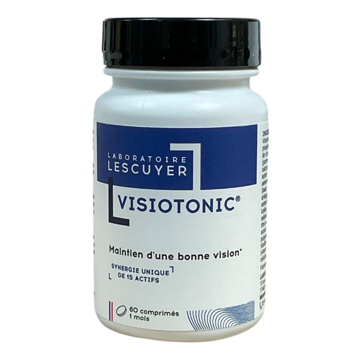 Visiotonic bonne vision Lescuyer - pot de 60 comprim&eacute;s 