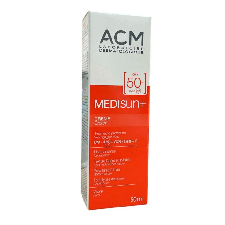 Medisun+ SPF50+ cr&egrave;me ACM - tube de 50ml