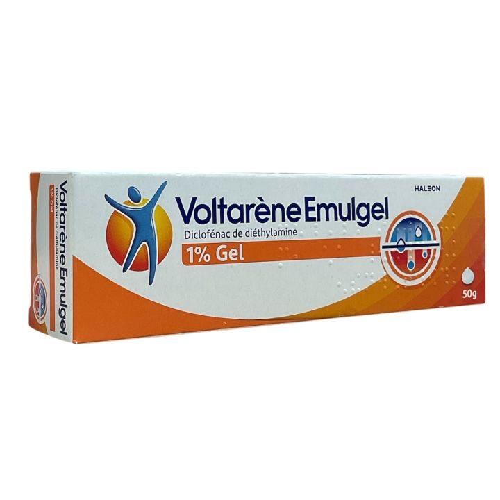 Voltar&egrave;ne Emulgel 1% - tube de 50g