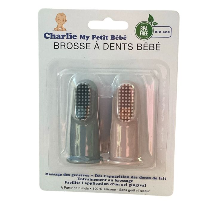 Brosse &agrave; dents b&eacute;b&eacute; BPC - lot de 2 brosses &agrave; dents 