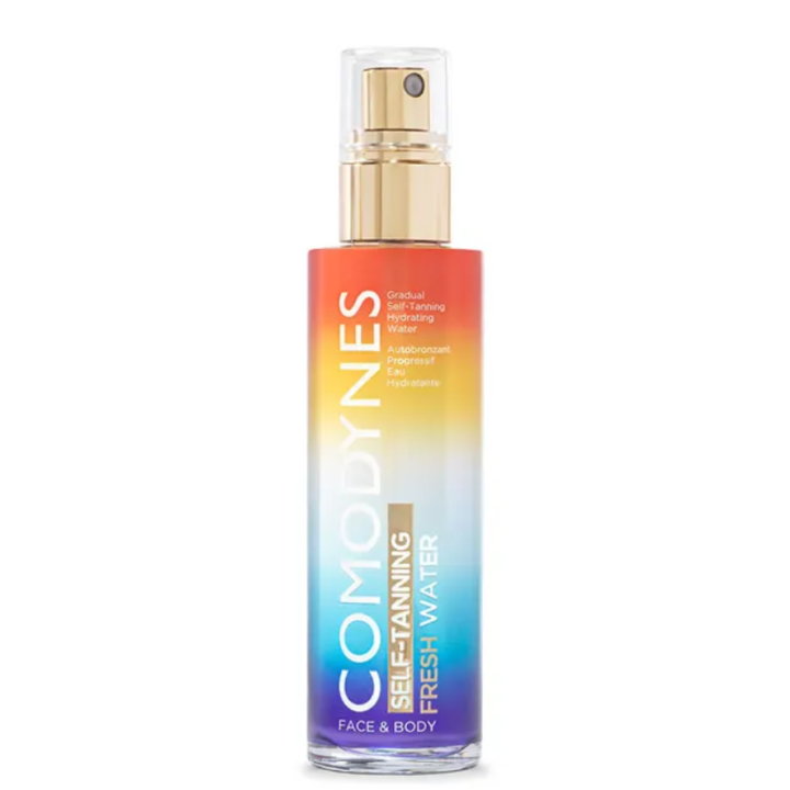 Eau fra&icirc;che autobronzante h&acirc;le progressif Comodynes - spray de 100ml