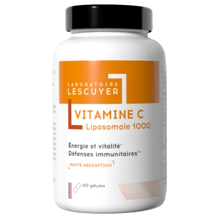 Vitamine C Liposomale 1000 Lescuyer - pot de 60 g&eacute;lules