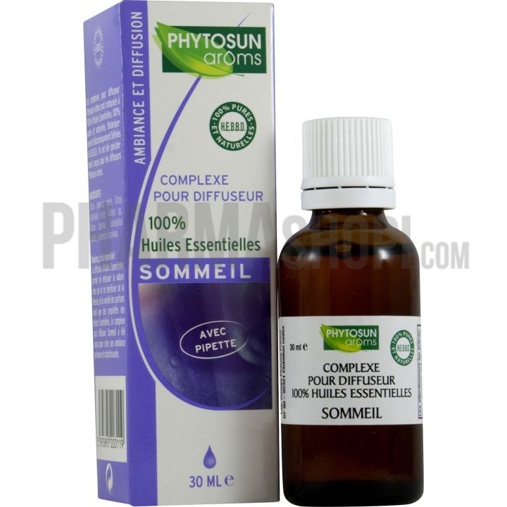 Complexe pour diffuseur sommeil Phytosun ar&ocirc;ms - flacon de 30 ml