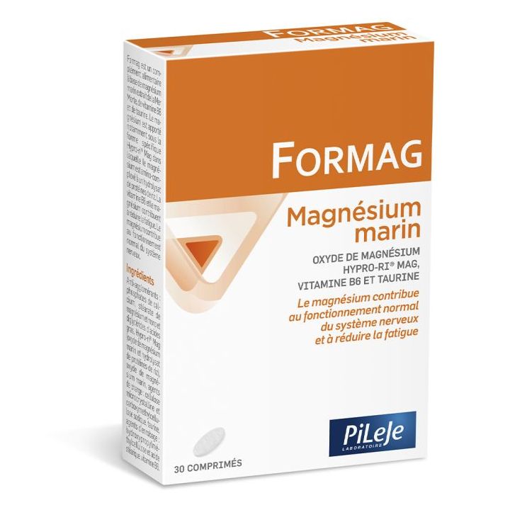 Formag comprim&eacute; r&eacute;duction de la fatigue Pileje - boite de 30 comprim&eacute;s