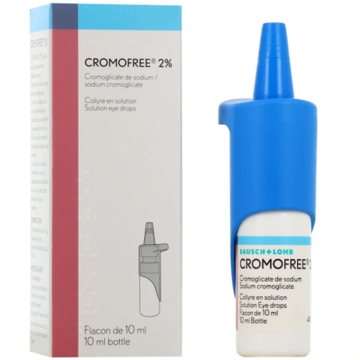 Cromofree 2% collyre en solution - bo&icirc;te de 1 flacon de 10ml