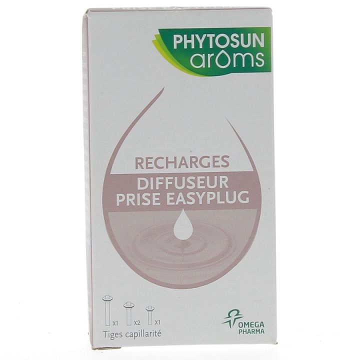 Recharges Diffuseur Phytosun Aroms - 4 tiges capillarit&eacute;