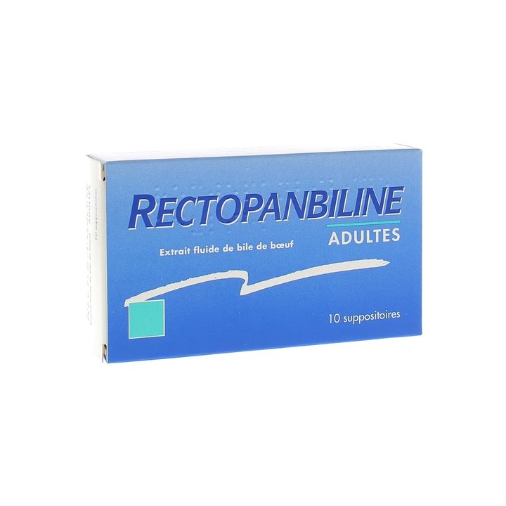 Rectopanbiline Adultes suppositoire - bo&icirc;te de 10 suppositoires