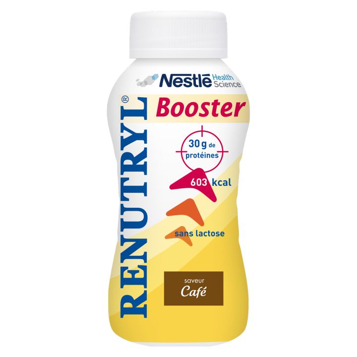 Renutryl Booster saveur caf&eacute; - lot de 4x300 ml