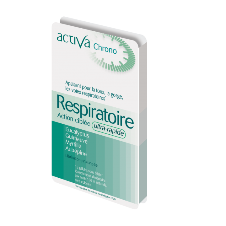 Chrono Respiratoire Activa - boite de 15 g&eacute;lules