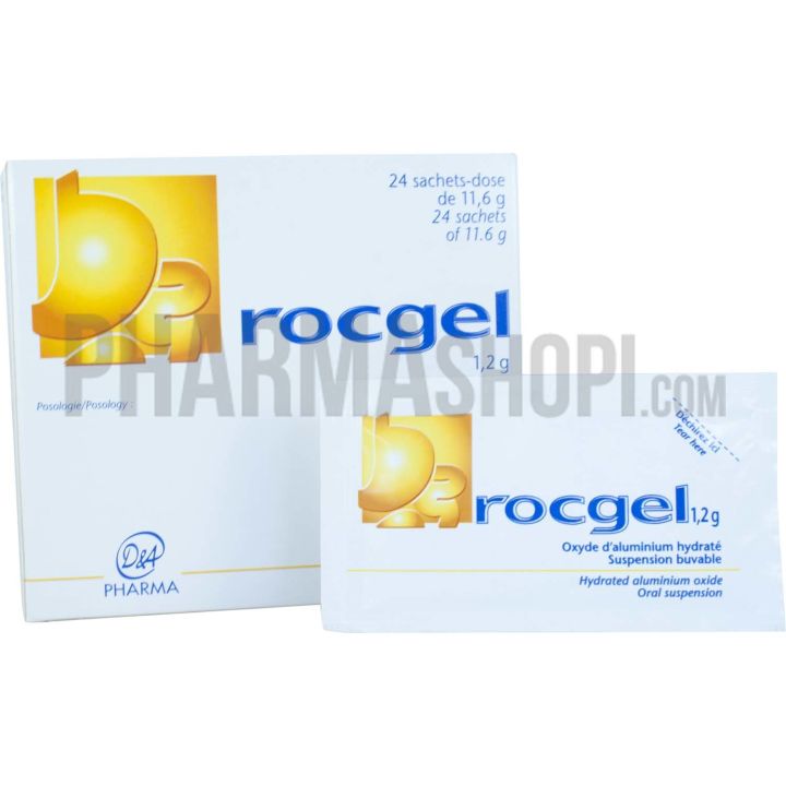Rocgel 1,2g suspension buvable en sachet-dose - bo&icirc;te de 24 sachets