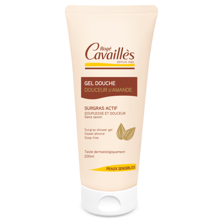 Gel douche surgras extra-doux peaux sensibles Rog&eacute; Cavaill&egrave;s - tube de 200 ml