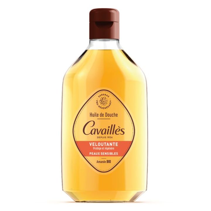 Huile bain et douche veloutante Rog&eacute; Cavaill&egrave;s - flacon de 250 ml