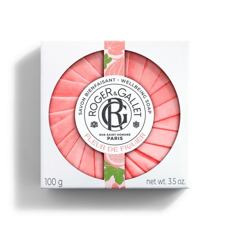 Savon parfum&eacute; fleur de figuier Roger & Gallet - pain de 100 g