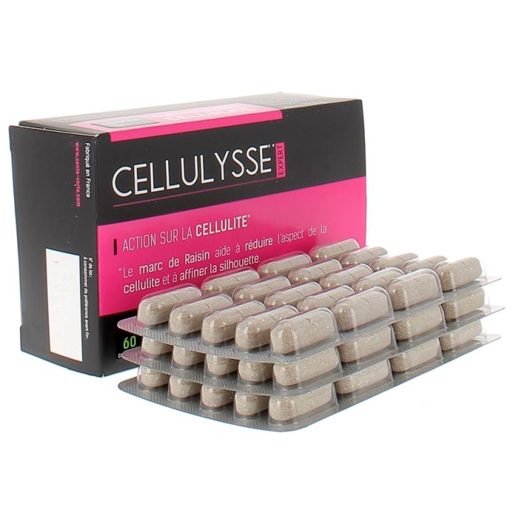 Cellulysse drainage et &eacute;limination anti-cellulite Sant&eacute; verte - 60 comprim&eacute;s