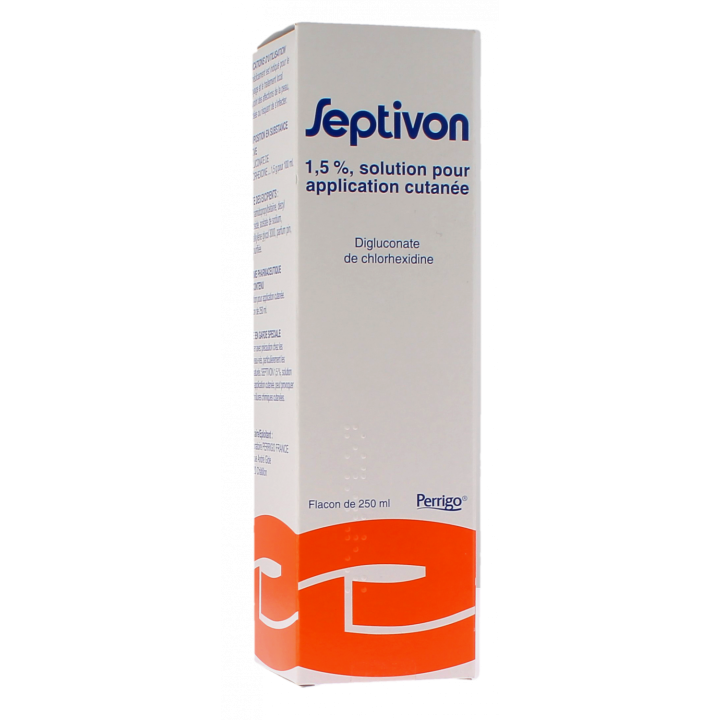 Septivon 1,5% solution pour application cutan&eacute;e - flacon de 250 ml