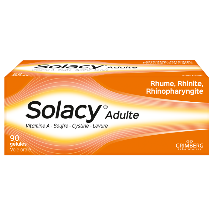Solacy adulte g&eacute;lule - bo&icirc;te de 90 g&eacute;lules