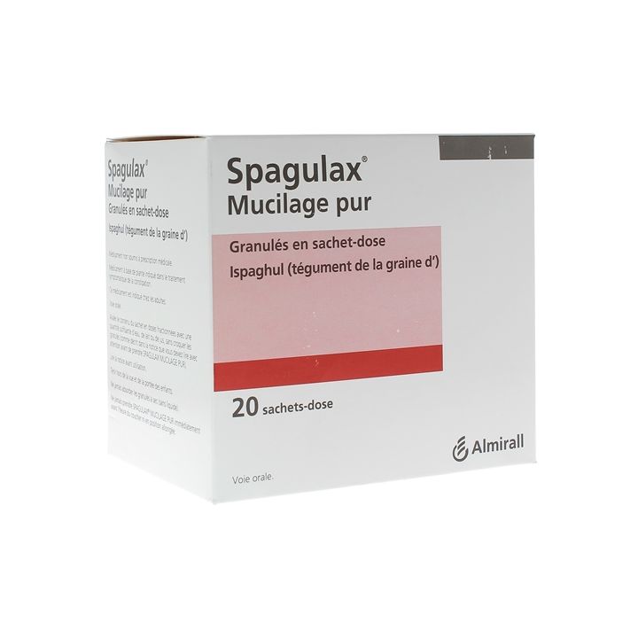 Spagulax mucilage pur granul&eacute;s en sachet-dose - bo&icirc;te de 20 sachets