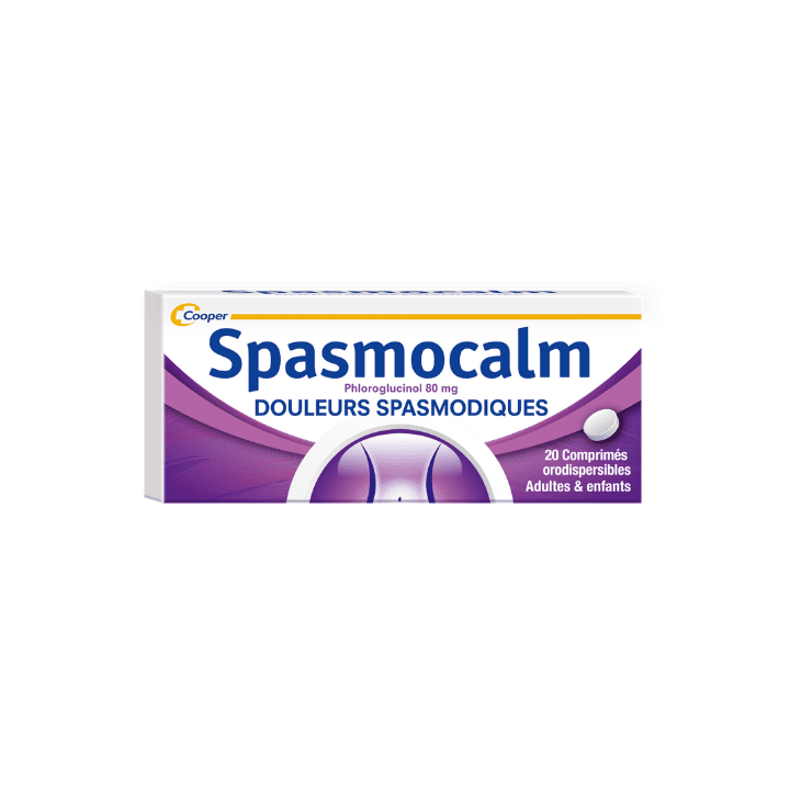 Spasmocalm 80 mg - 20 comprim&eacute;s orodispersibles