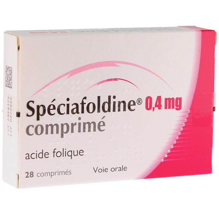 Sp&eacute;ciafoldine 0,4mg - 28 comprim&eacute;s