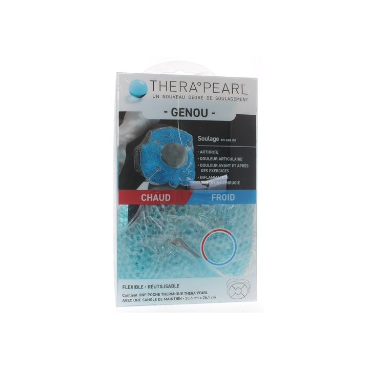 Th&eacute;ra Pearl genou patch chaud froid - 1 patch r&eacute;utilisable
