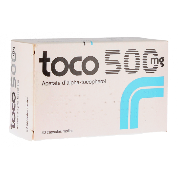Toco 500mg capsule molle - bo&icirc;te de 30 capsules