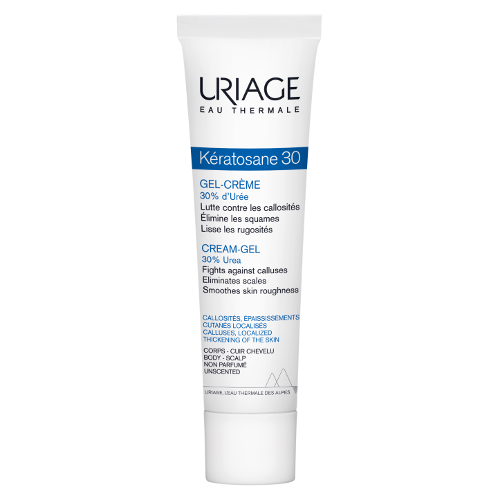K&eacute;ratosane 30 gel cr&egrave;me Uriage - tube de 40 ml